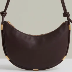 Harriet Leather Rope Strap Shoulder Bag