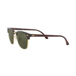 Havana Clubmaster Square Sunglasses RB3016 Brown