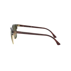 Havana Clubmaster Square Sunglasses RB3016 Brown