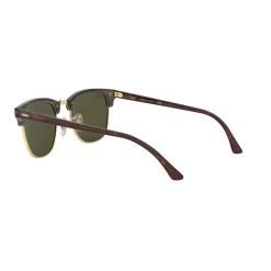Havana Clubmaster Square Sunglasses RB3016 Brown