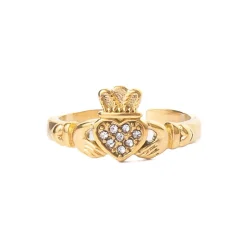 Heart Crown Ring