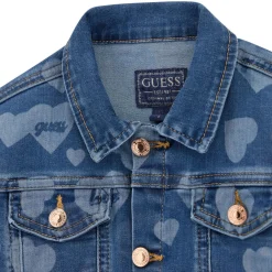 Heart Logo Denim Jacket