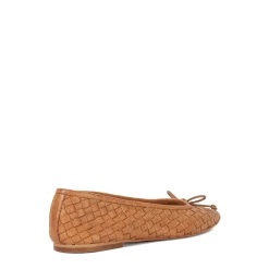 Heat Woven Bow Ballet Flats