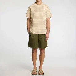 Heli Seersucker Striped T-Shirt