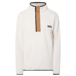Helvetia Half-Snap Logo Fleece Sweatshirt