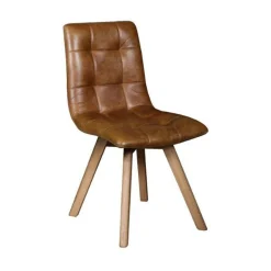 Henderson Leather Chair Brown