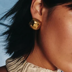 Hera Oversized Stud Earrings