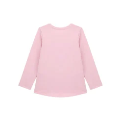 High Low Sequin Logo Top