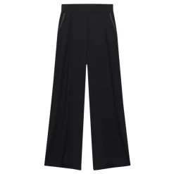 High-Rise Palazzo Wide Leg Trousers