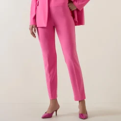 High-Rise Skinny Leg Trousers
