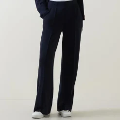 High-Rise Straight Leg Trousers
