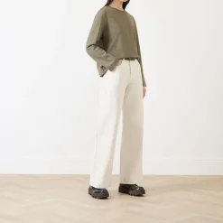 High-Rise Wide Leg Jeans