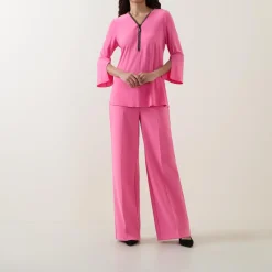 High-Rise Wide Leg Trousers