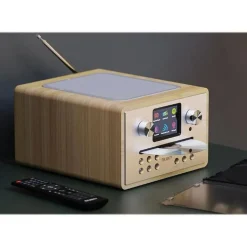 Homerton 2 Internet DAB and FM Radio Oak
