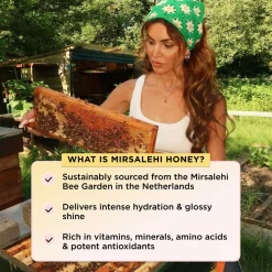 Honey Infused Hair Perfume Floral Edition - Wild Rose