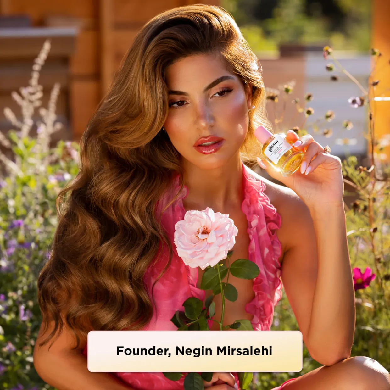 Honey Infused Hair Perfume Floral Edition - Wild Rose