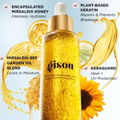 Honey Infused Hair Repair Serum - Intense Hydration Honey Drops