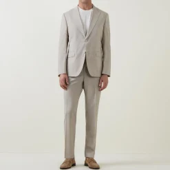 Huge Tonal Check Two-Piece Suit