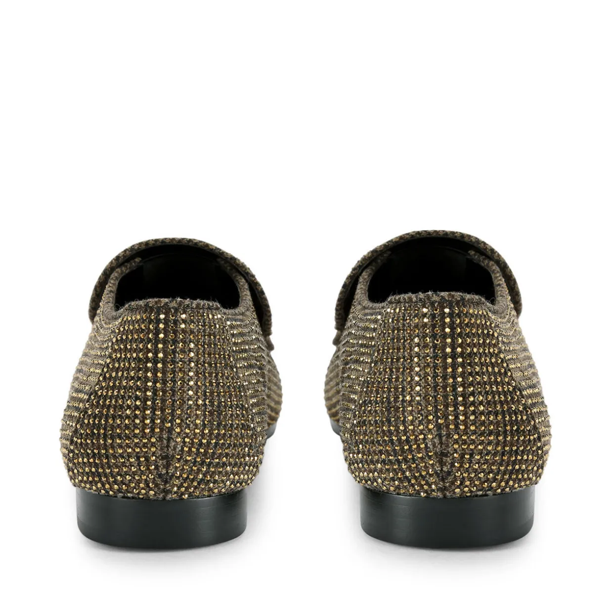 Hugh Eagle Herringbone Loafers