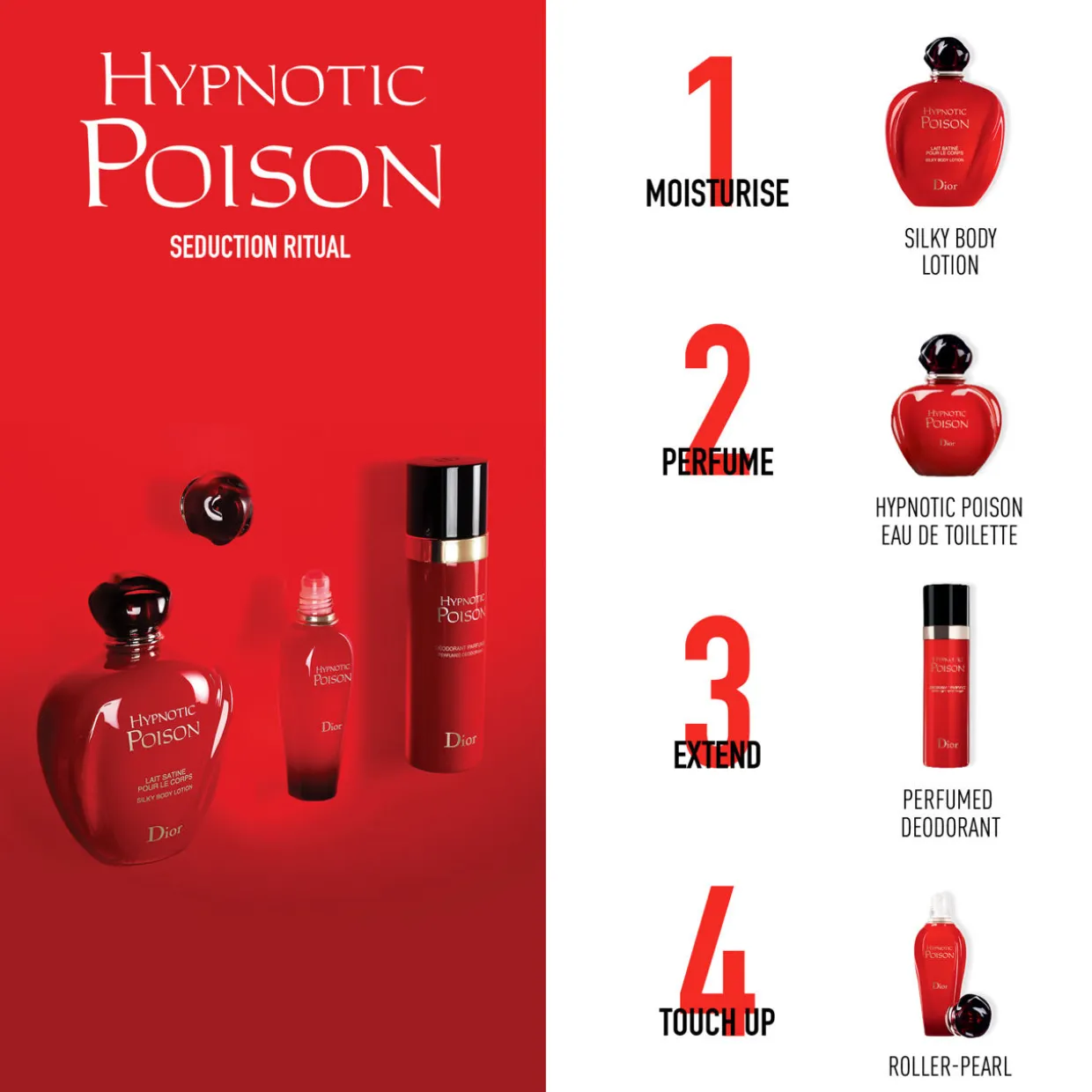 Hypnotic Poison Eau de Toilette Roller-Pearl 20ml