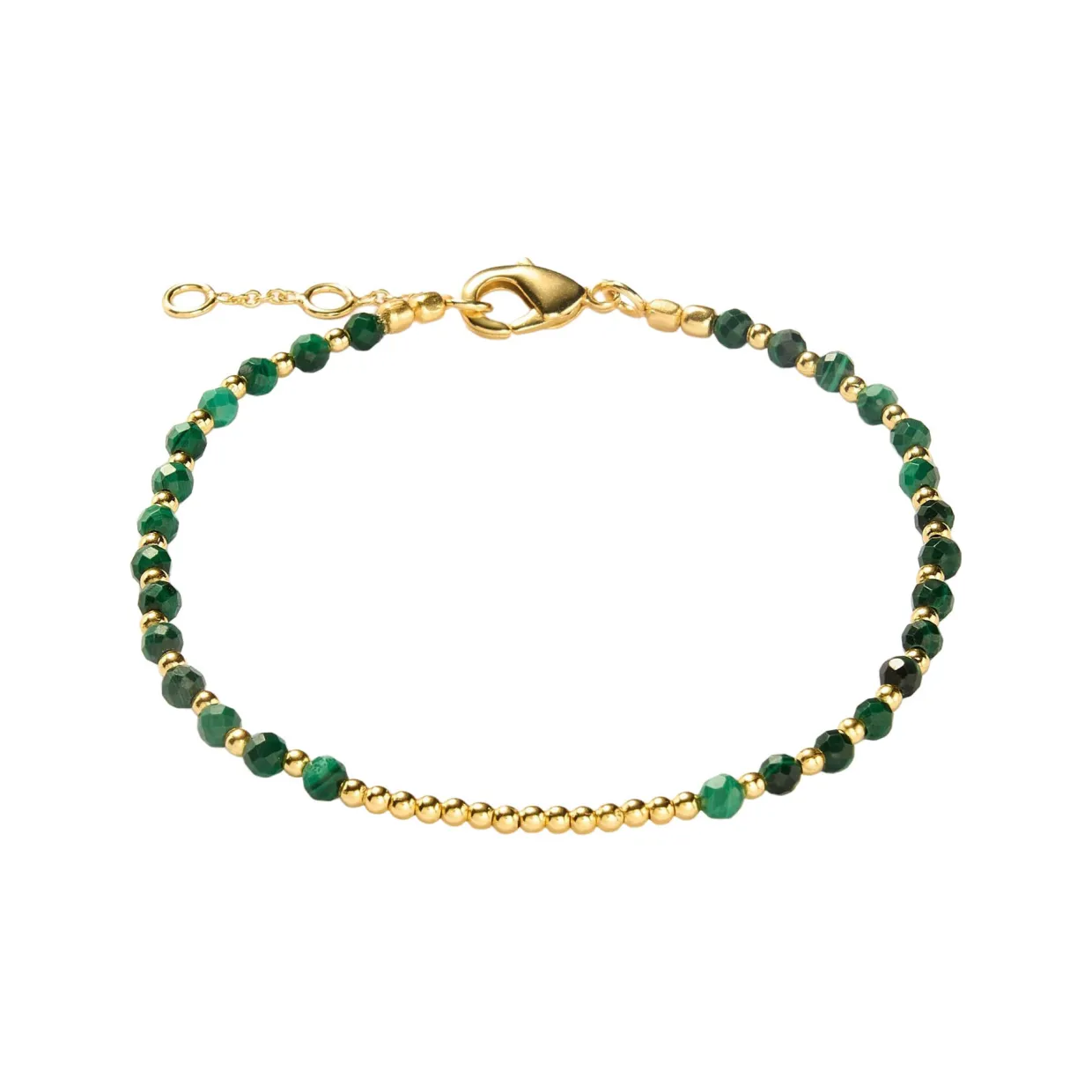 Ibiza Malachite Beaded Bracelet