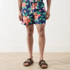 Iconic Hibiscus Swim Shorts