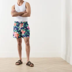 Iconic Hibiscus Swim Shorts