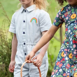 Imogen Striped Playsuit
