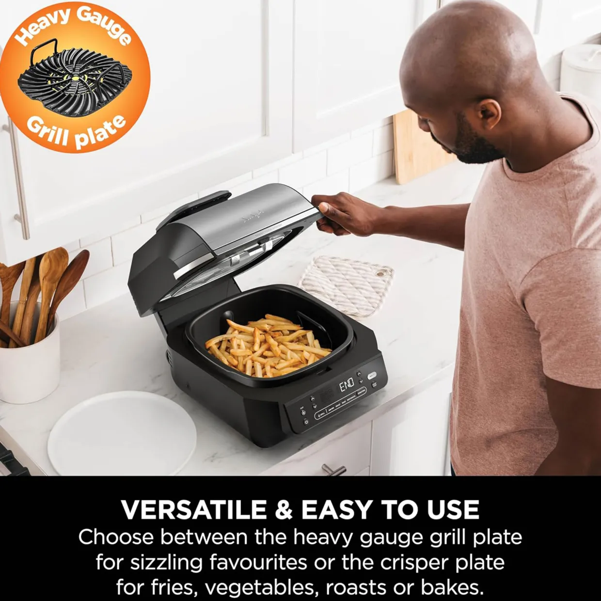 5-in-1 Grill & Air Fryer 5.7L