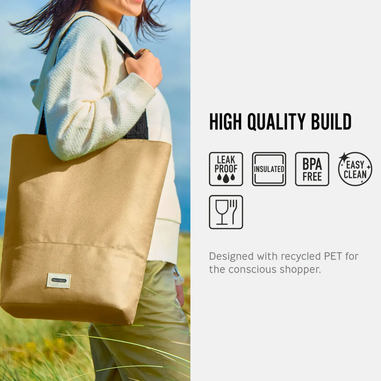 Insulated Tote Bag 16L Clay