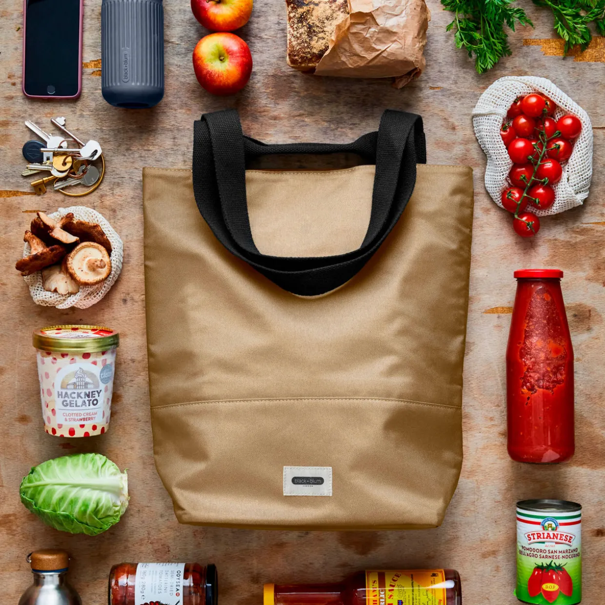 Insulated Tote Bag 16L Clay