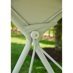 Irvington Garden Double Swing Ivory White Coconut