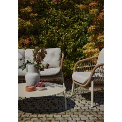 Irvington Garden Lounge Set Ivory White Coconut