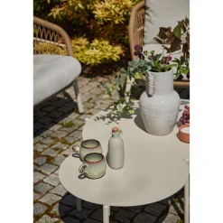 Irvington Garden Lounge Set Ivory White Coconut