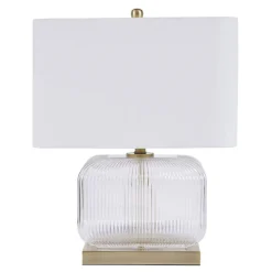 Isaac Glass Base Table Lamp