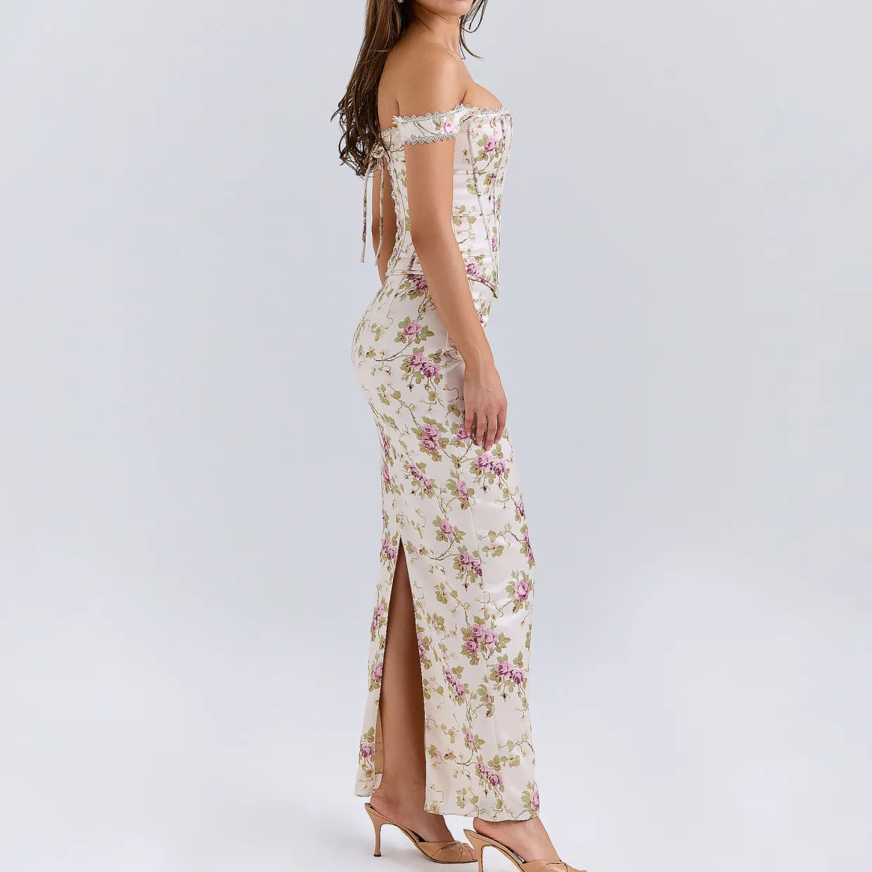 Isis Floral Corset Dress