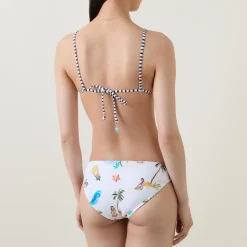 Isla Palm Reversible Hipster Bikini Briefs