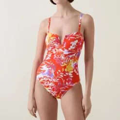 Island Print Swimsuit