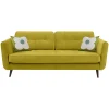 Ivy Large Sofa Liffey Yellow