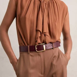 Iyla Leather Half Keeper Belt