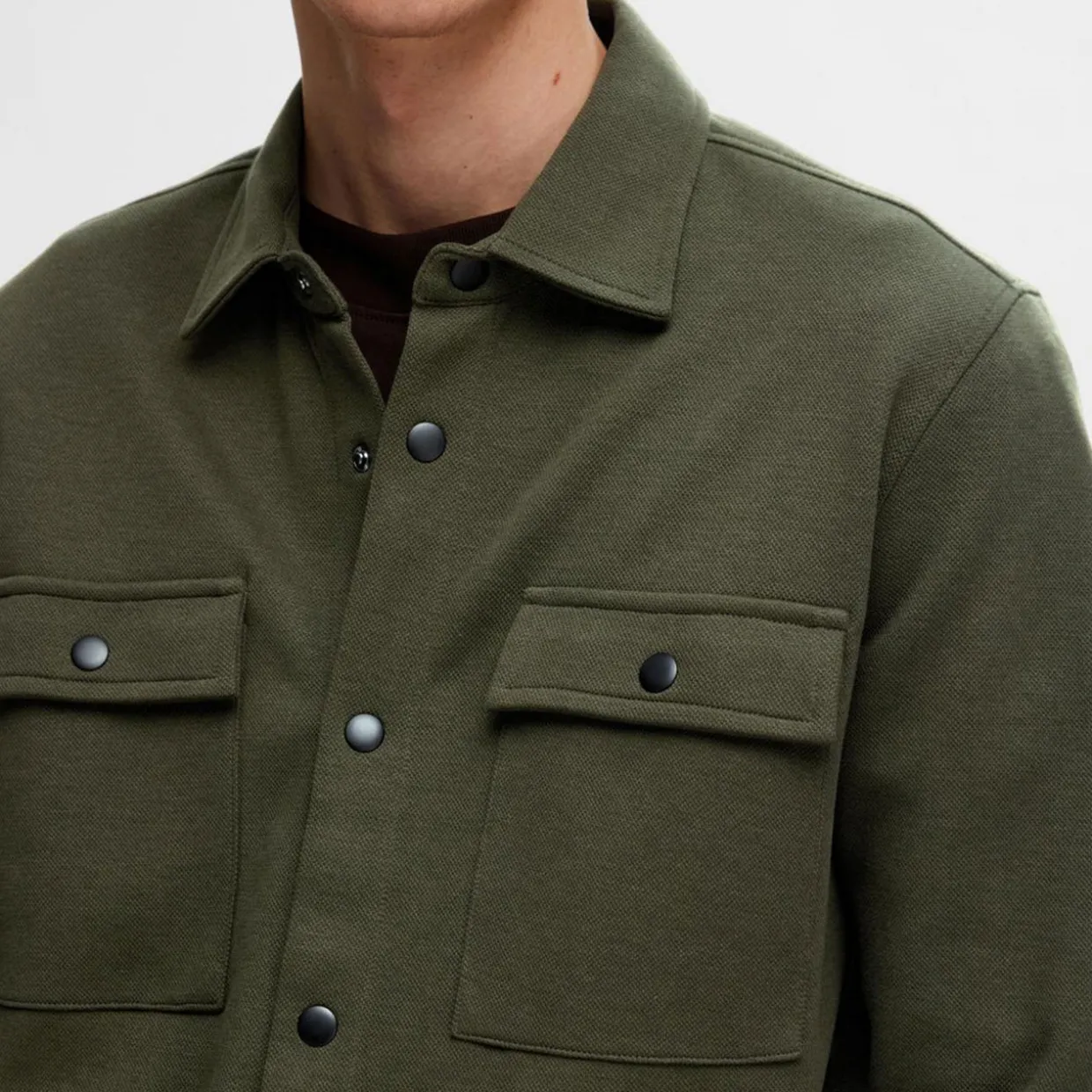 Jackie Button-Down Overshirt