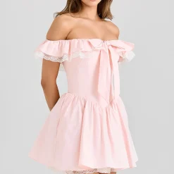 Jaide Off Shoulder Corset Mini Dress