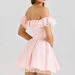 Jaide Off Shoulder Corset Mini Dress