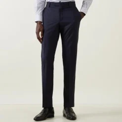 Jans Mid-Rise Straight Leg Suit Trousers