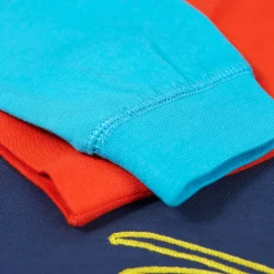 Jax Embroidered Ocean Top