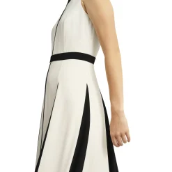 Jenn Two-Tone Pleated Dress