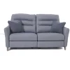 Jesper 3-Seater Double Power Recliner Blue