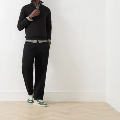 Jim Logo Half-Zip Sweatshirt