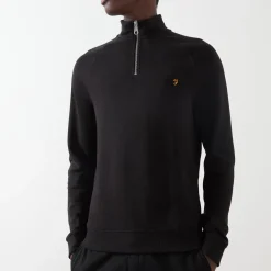 Jim Logo Half-Zip Sweatshirt