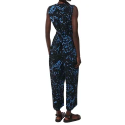 Josie Printed Zip-Up Jumpsuit